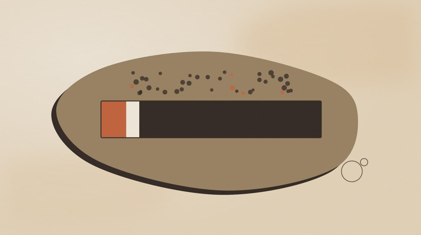 Abstract illustration: messages falling into a bar split into blocked, human review and passed bands, sized to our 5,574-message spam test